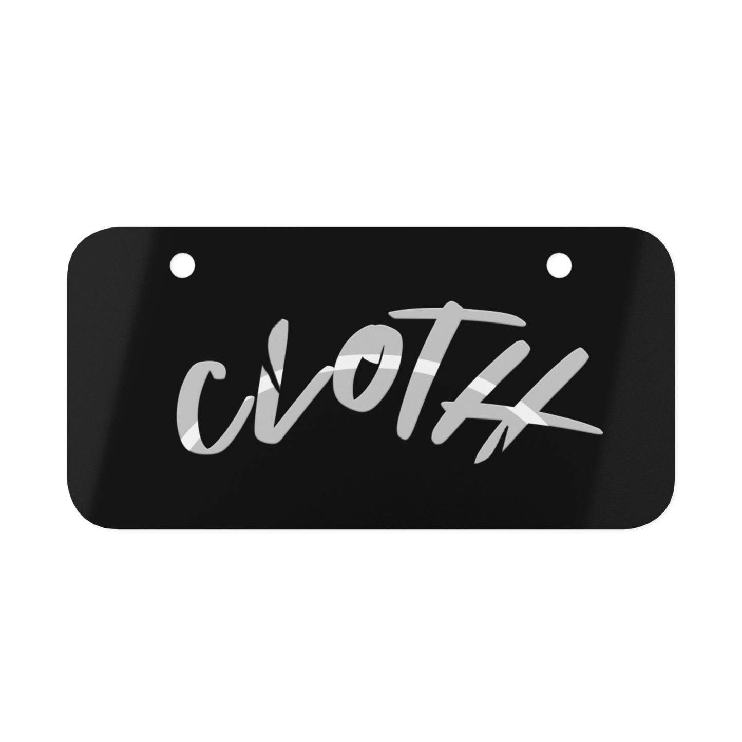 Cloth stars Bike plate