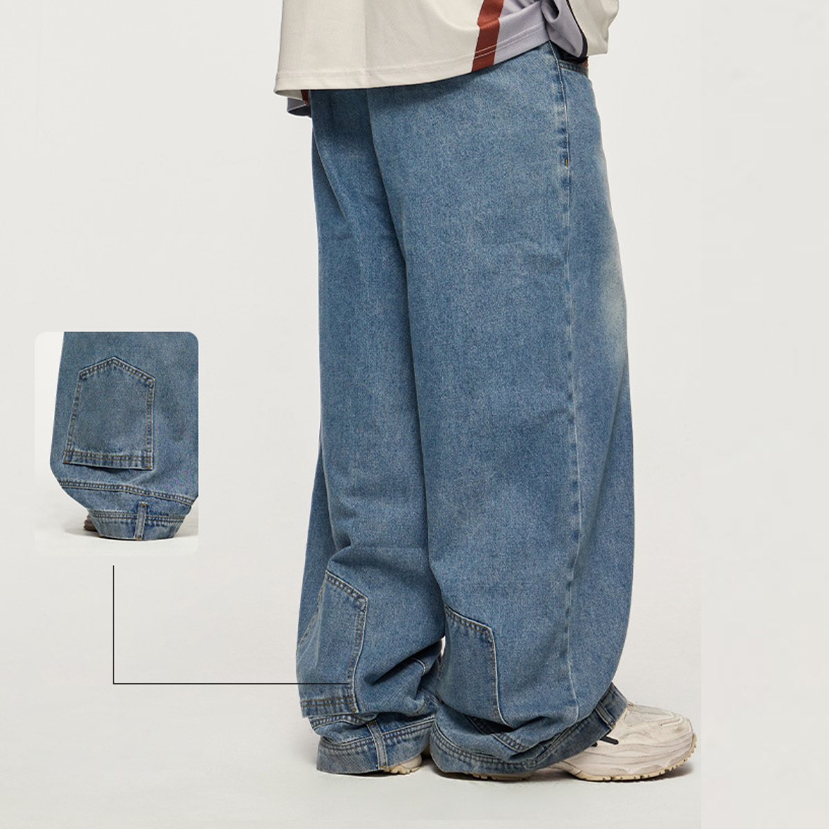 Cloth Curve Jeans